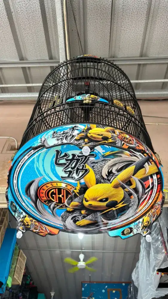 Kandang GKL murai no2 pvc decal