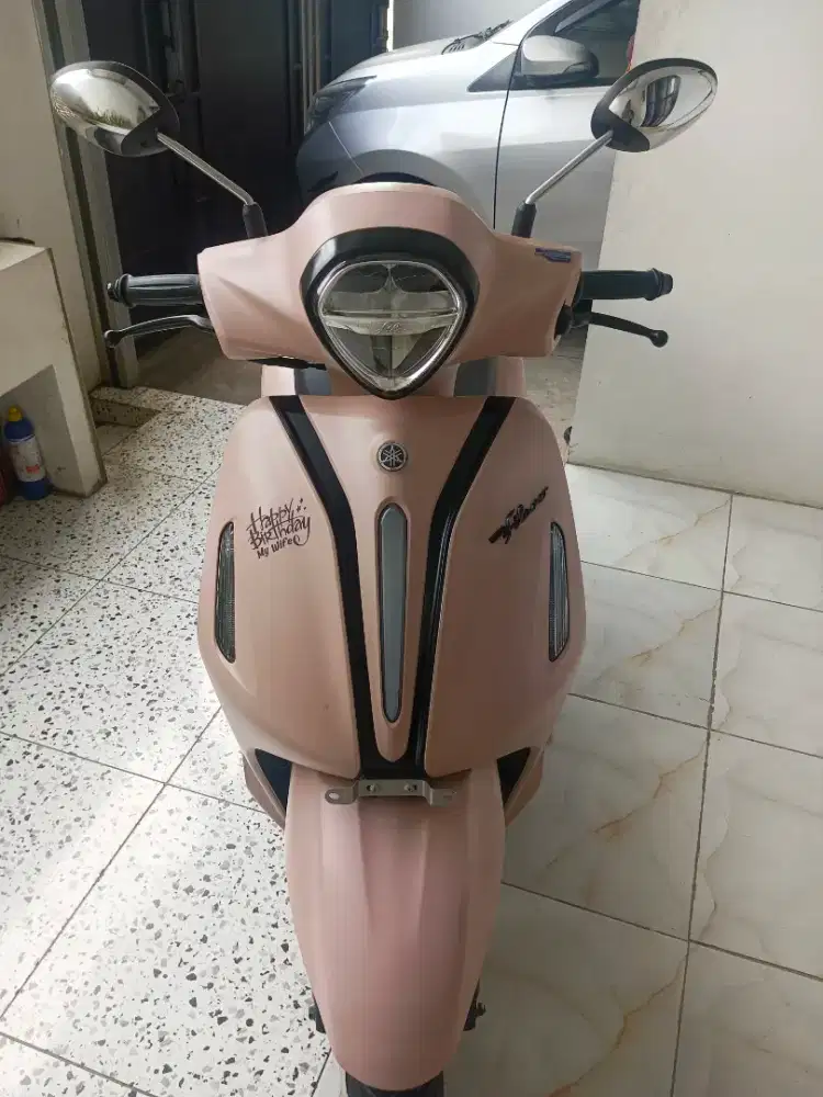 Yamaha Grand Filano Hybrid 2024 Pink Mauve - Plat H Semarang-Istimewa