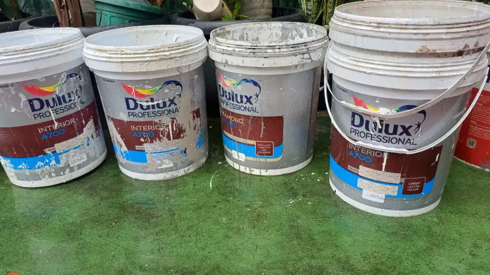 Dulux, propan , Pail bekas, jerigen, bekas pail , bekas cat