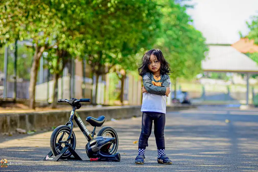 Pushbike strider + velg rockfish