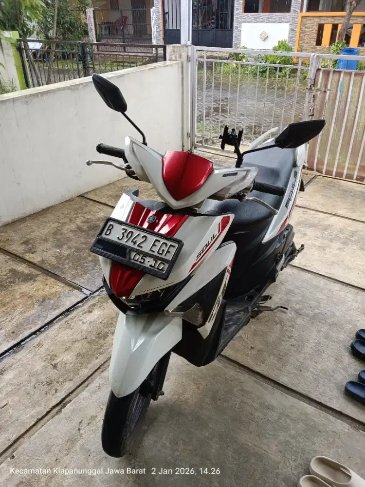 Dijual Yamaha Soul GT 125 ECO AKS ISTIMEWA