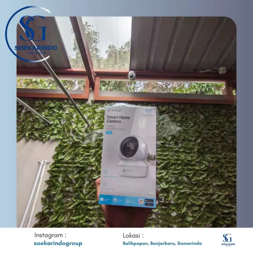 JUAL KAMERA CCTV MEREK EZVIZ TERCANGGIH DI SAMARINDA DAN BALIKPAPAN