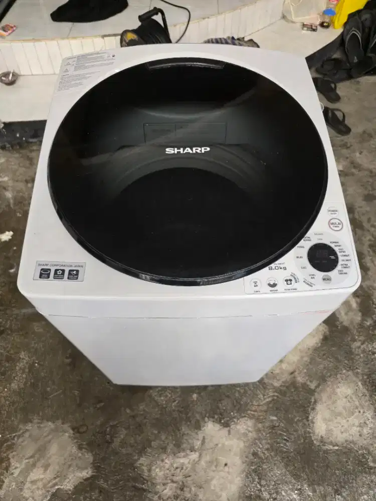 mesin cuci 1 tabung sharp