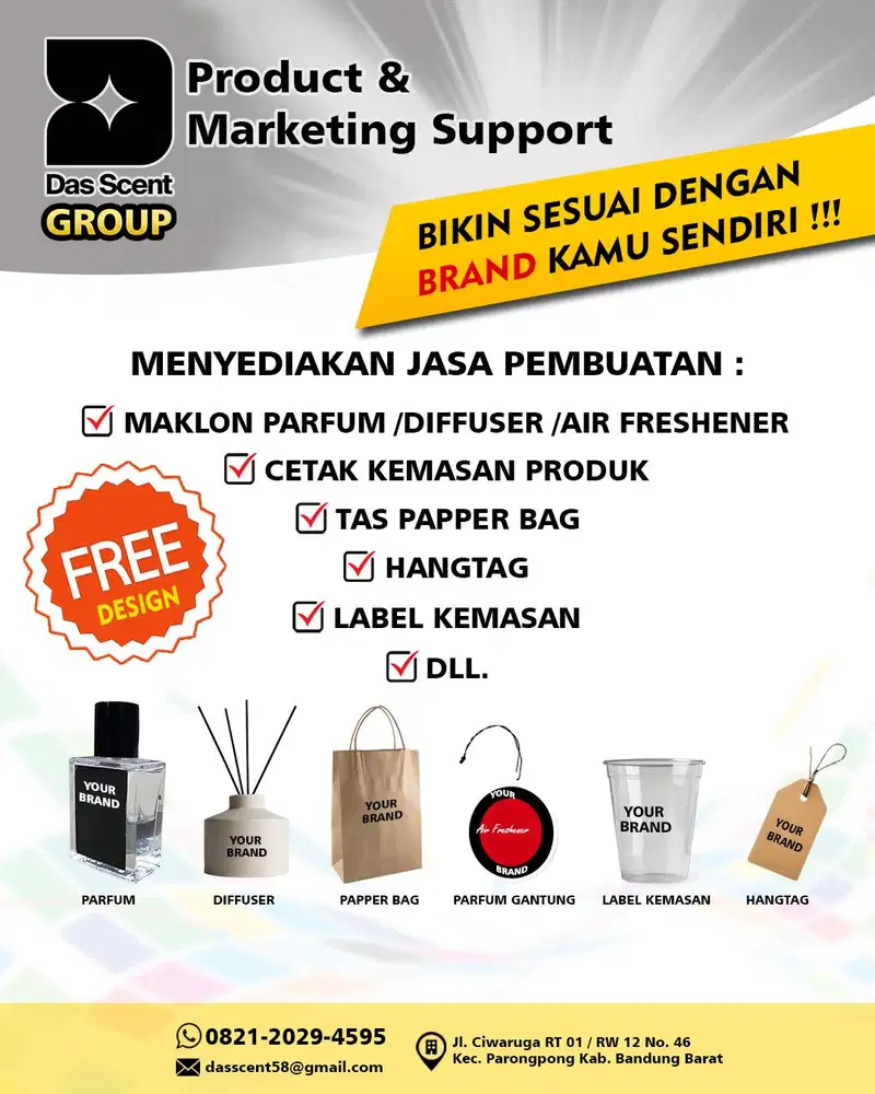 BIKIN SESUAI DENGAN BRAND KAMU SENDIRI