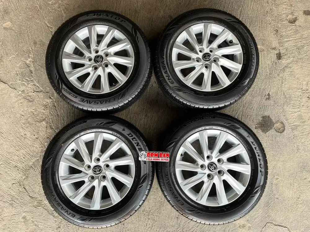 velg oem toyota zenix ring 16 lubang 5/114 ban masi tebel semua