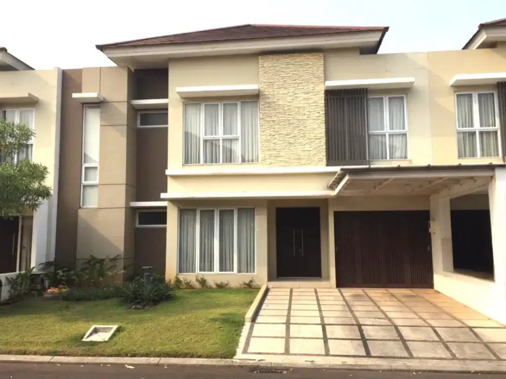 Rumah 2lt 12,5x19,5 244m type 4KT Cluster Dbanyan JGC Jakarta Garden City Cakung