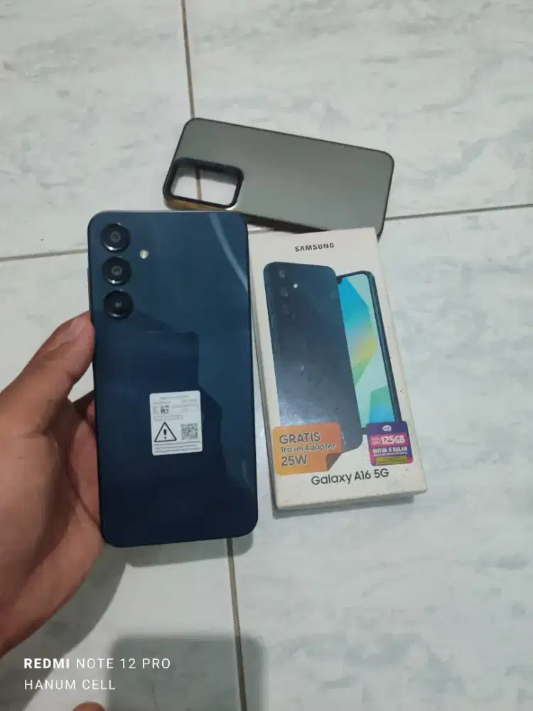 Samsung A16 5G 8/256 fullset ORI mulus no minus