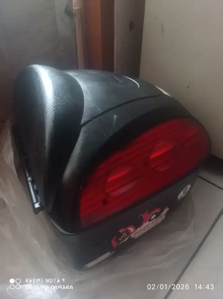 Box motor kmi 10 liter plus breket Fino karbu