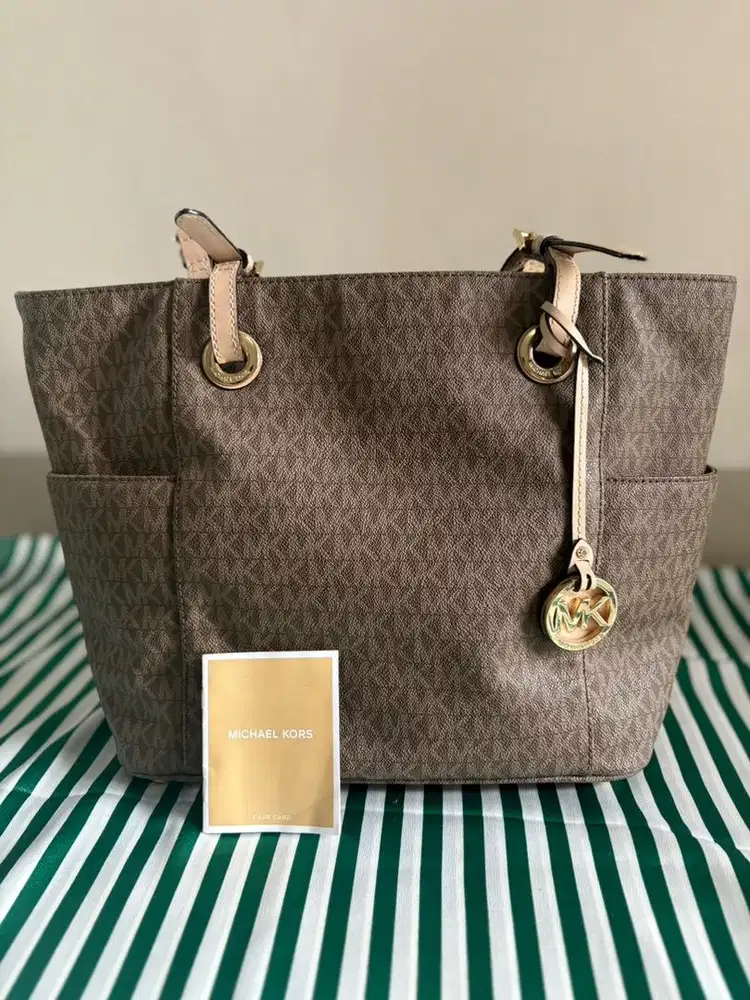 Preloved Tas MK original Mocha Signature