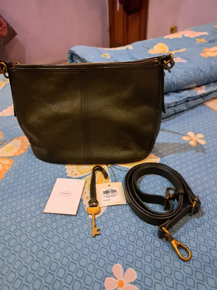 Tas Fossil Ori ( jolie crossbody green olive )