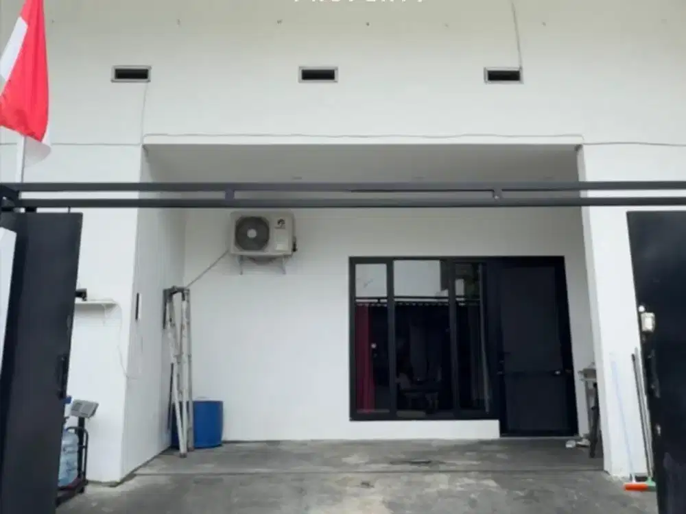 DIJUAL RUMAH MODERN MINIMALIS 2LT SIAP HUNI DI BUMI PUSPITEK ASRI