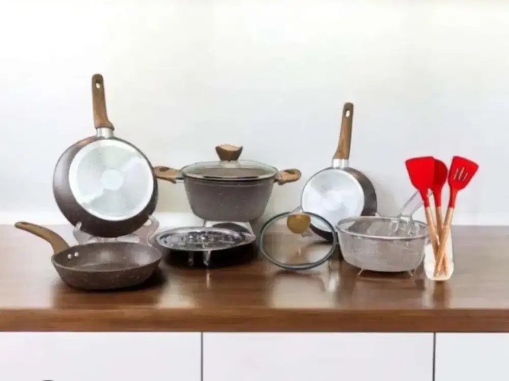 Hommix set granite cookware