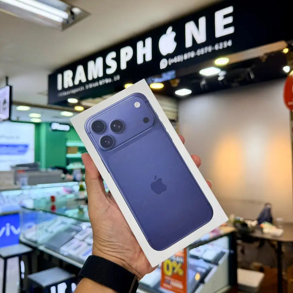 iPhone 17 Pro Max 256Gb New Garansi Resmi Bisa Tukar Tambah