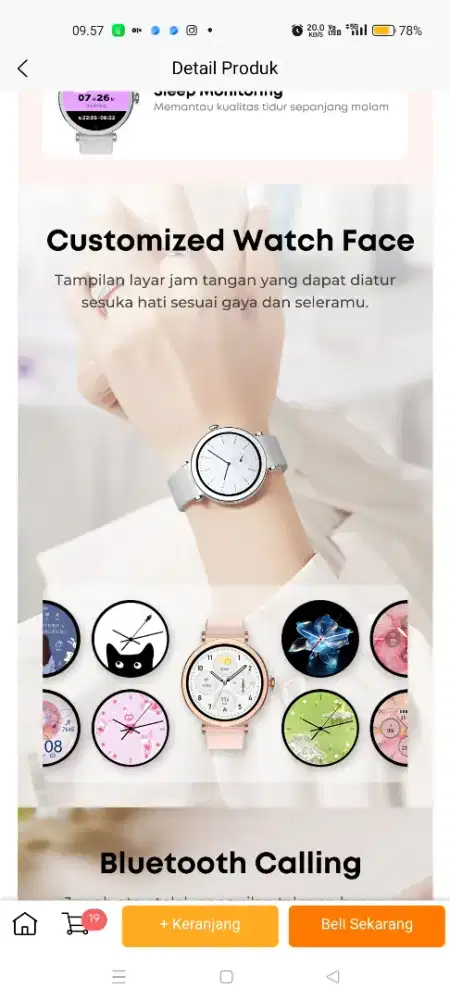 Smartwatch Olike FL01