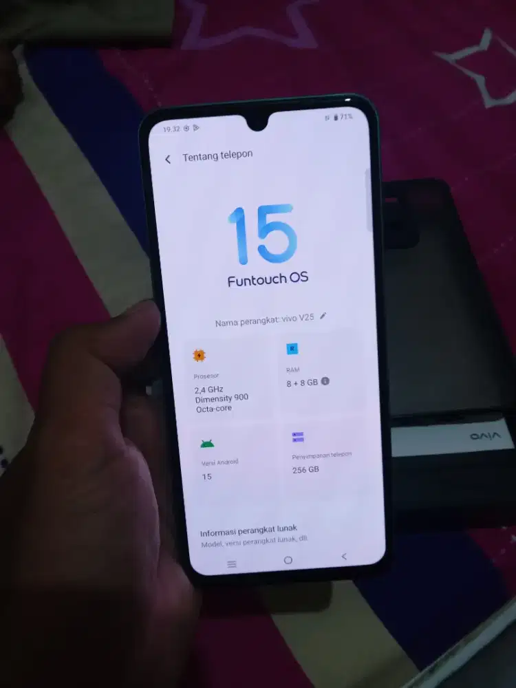 Vivo V25 5G 8+8/256Gb Fullset Mulus