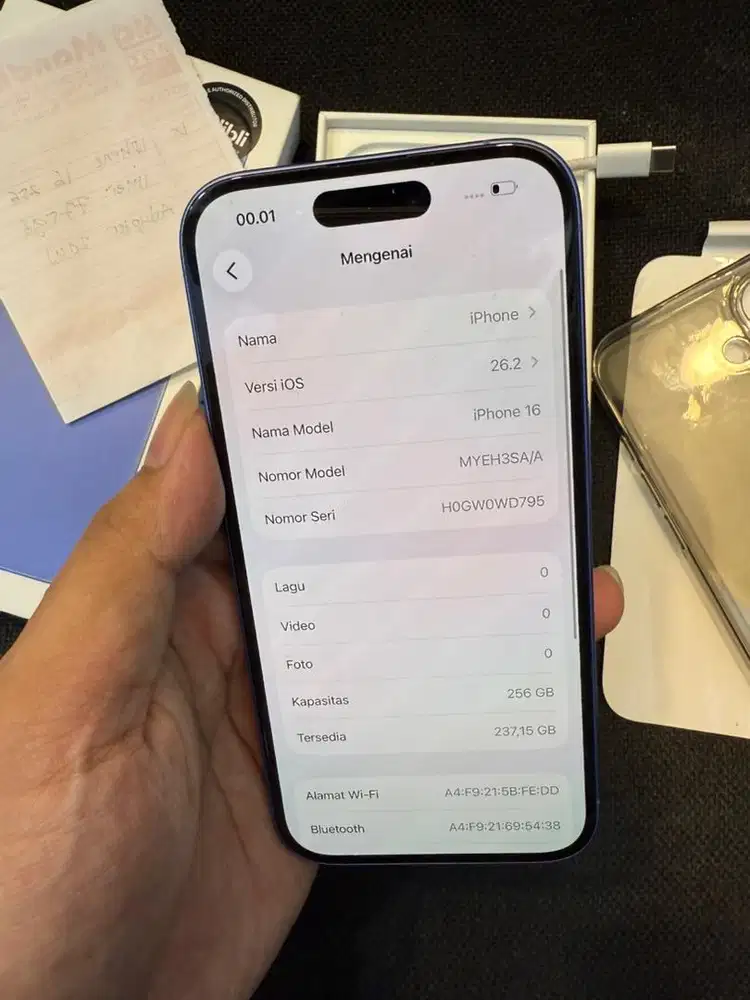 Iphone 16 256 garansi panjang