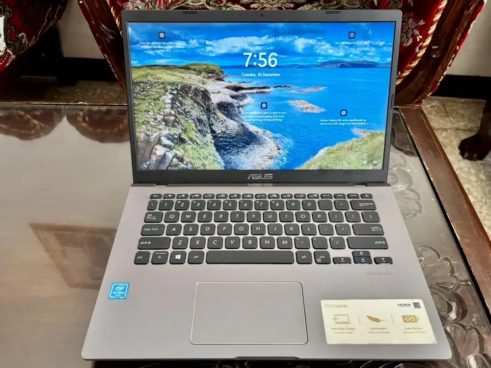 Laptop asus vivobook 14 inch X409 mulus second bekas