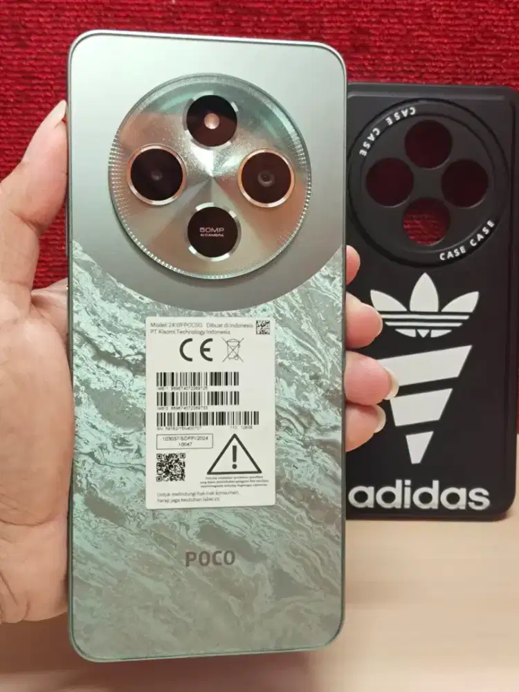 Poco C75 ram 6/128 mulus no minus
Kelengkapan hp charger