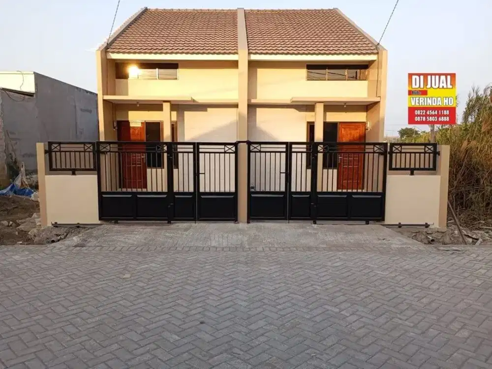 Dijual Rumah Baru 1 Lantai Minimalis Wage, Taman, Sidoarjo