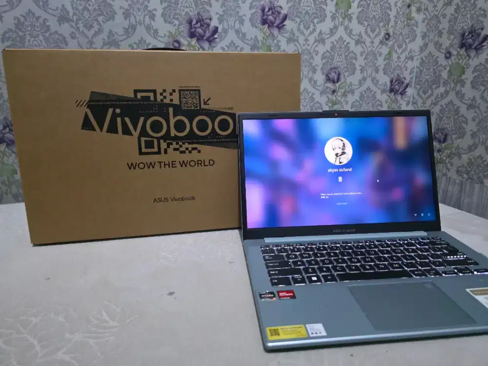 LAPTOP ASUS VIVOBOOK GO 14 E1404FA - AMD RYZEN 5 7520 RAM 16GB W11HOME