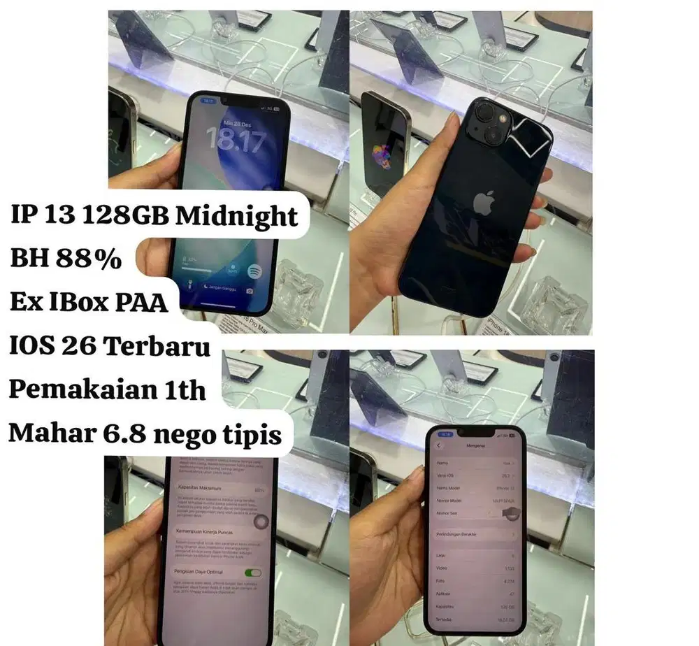 IP 13 128gb Second Ex IBox