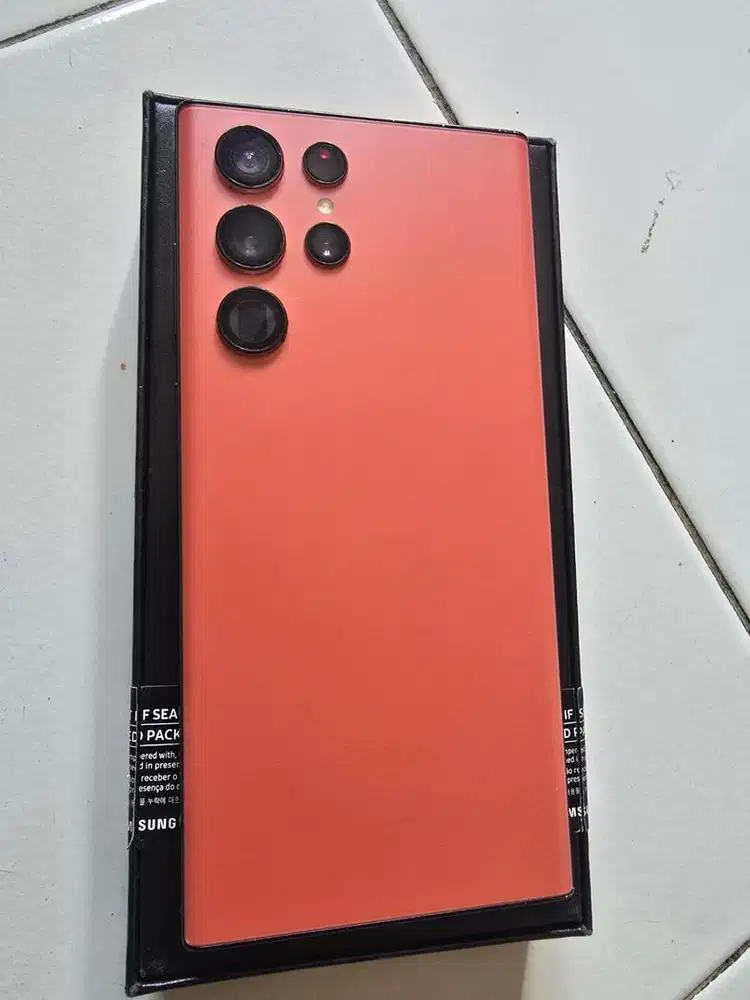 Samsung S22 Ultra 256gb resmi sein fullset