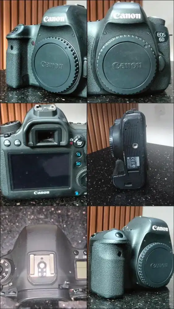 Canon EOS 6D Mark I Full Frame (body only)