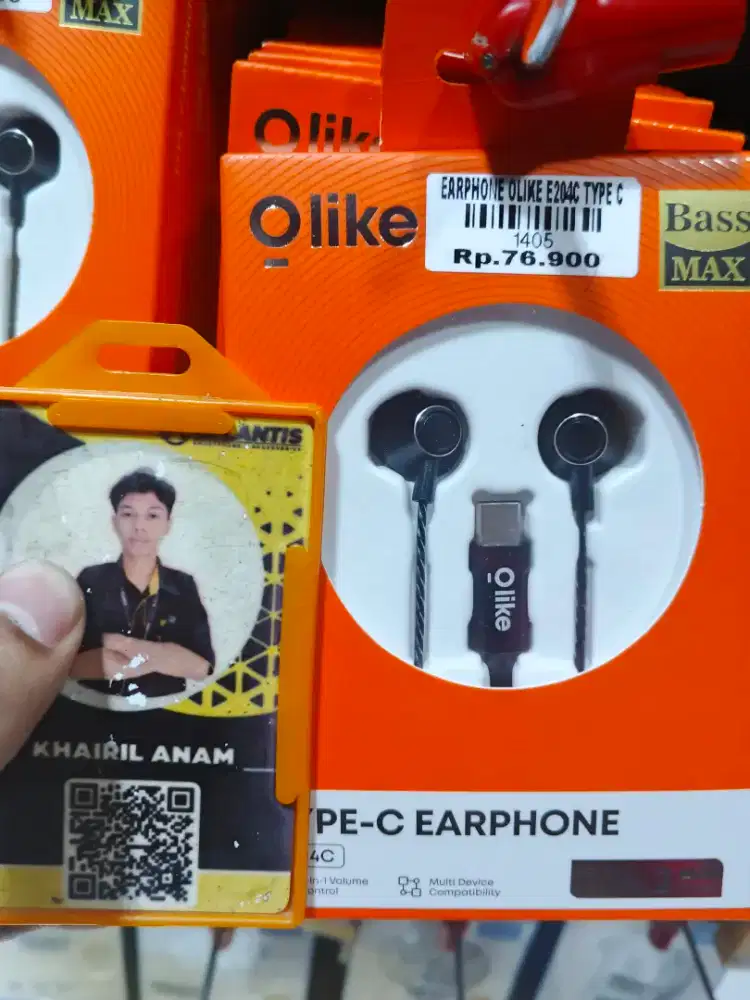 HEADSET OLIKE E204C TYPE C