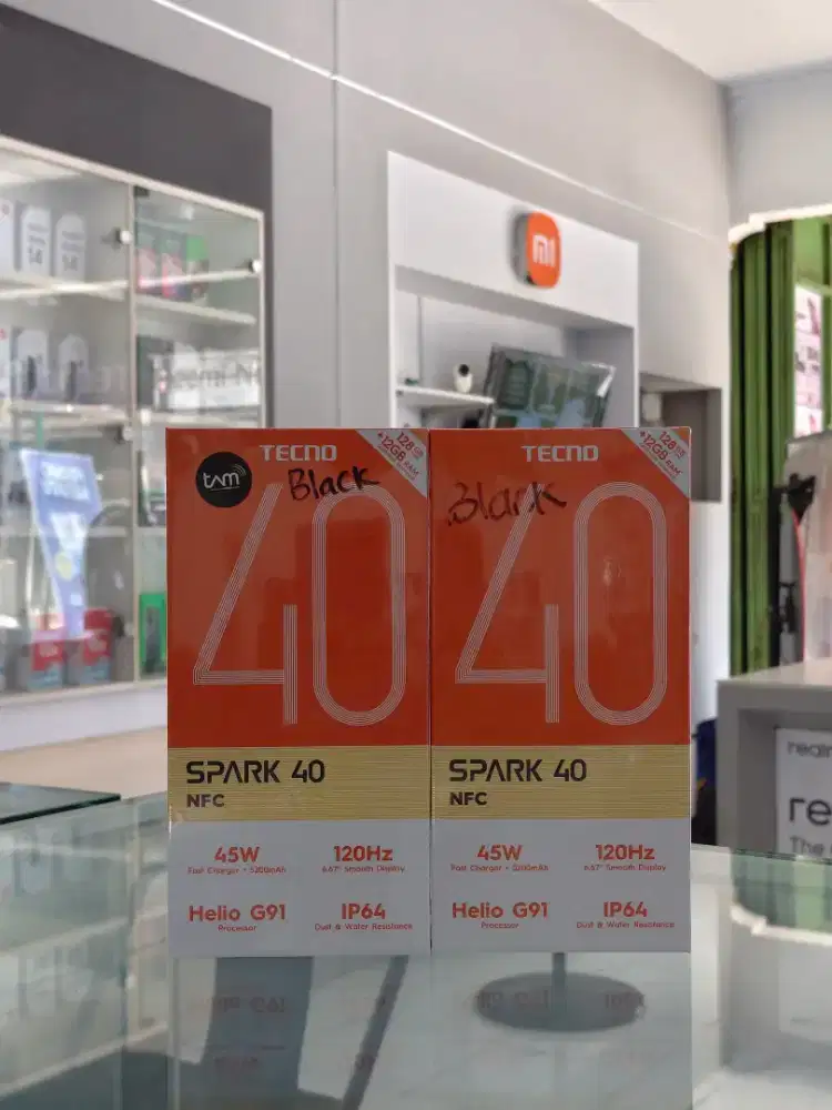 Tecno Spark 40 6+6/128GB (new)bisa cod,diantar *Fastrespon Wa