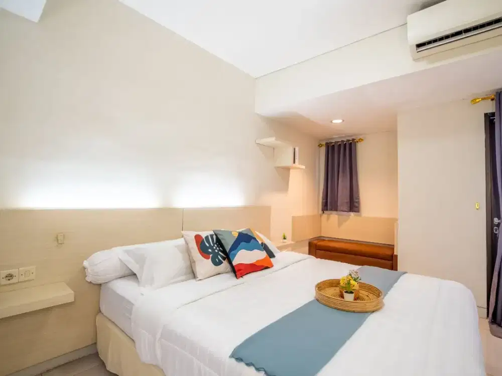 Sewa Apartemen Studio Tamansari Sudirman Setiabudi Jakarta Selatan - Dekat SCBD, MRT Benhil, WTC Sudirman, dan Chillax Sudirman