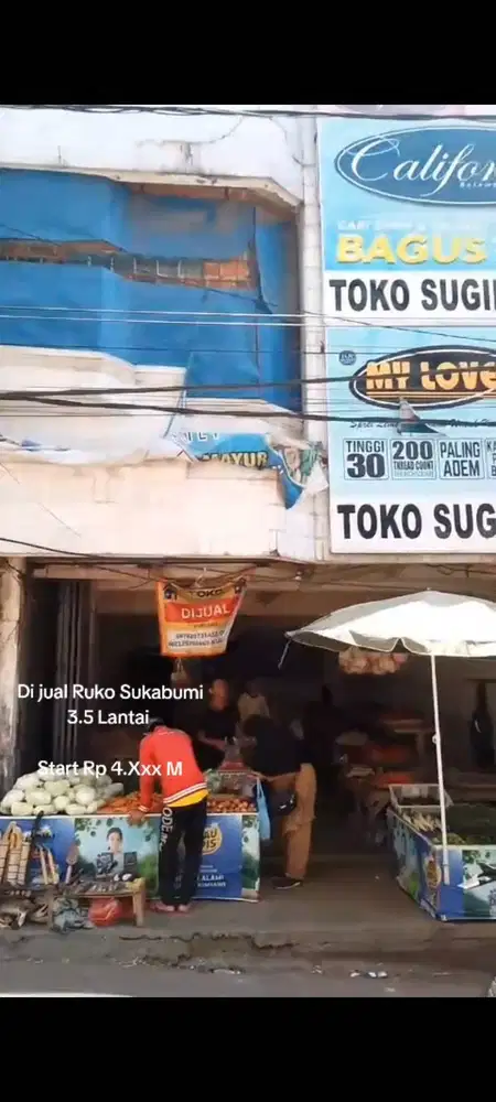 Jual Ruko 4 Lantai SHM