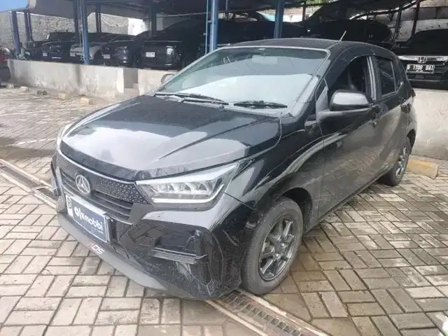 Like New TDP 8JT Daihatsu Ayla 1.2 R ADS Bensin-AT 2023 Hitam
