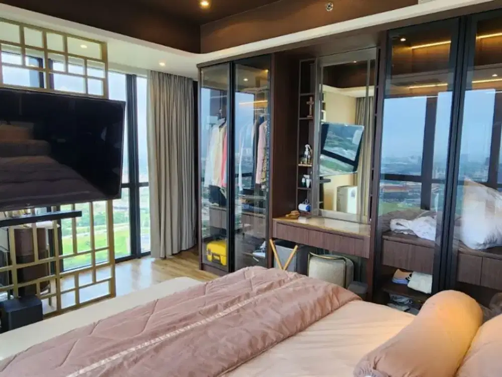 DIJUAL ATAU DISEWAKAN 1 BR CORNER APARTMENT THE SMITH DI ALAM SUTERA