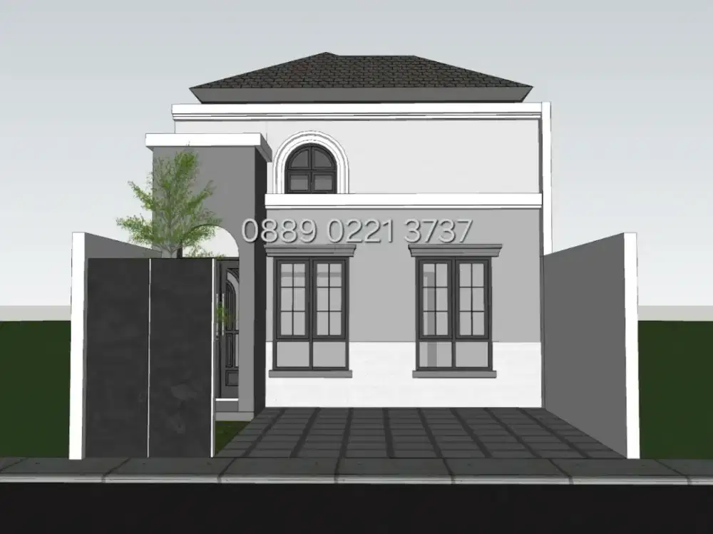 Dijual Rumah Indent 3 Bulan 1 Lantai + Mezzanine