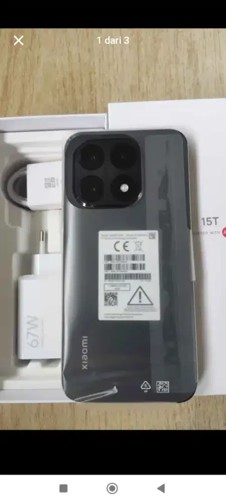 Xiaomi 15 T edisi salah beli