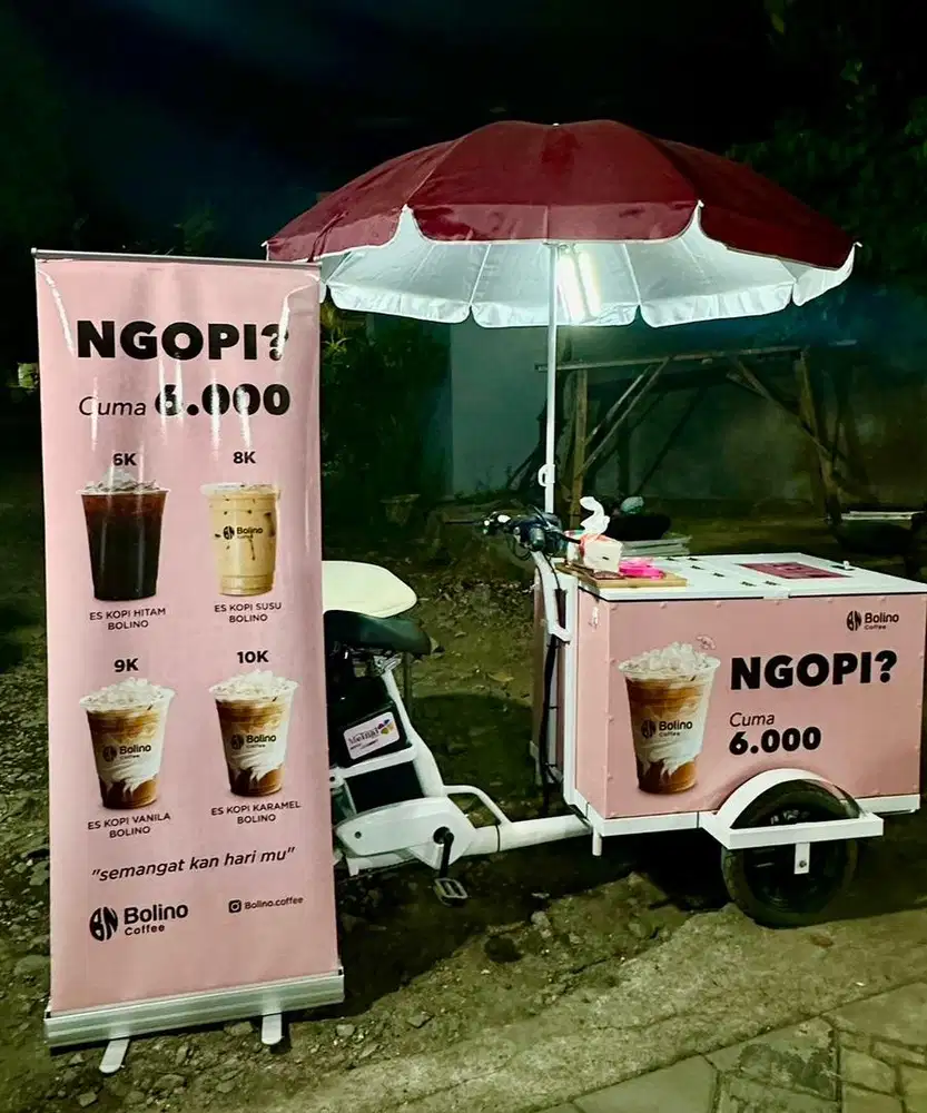 DIBUTUHKAN CEPAT BARISTA KOPI KELILING