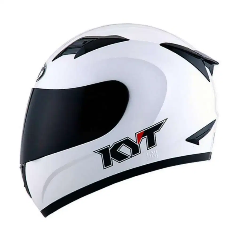 Helm kyt R10 putih mulus