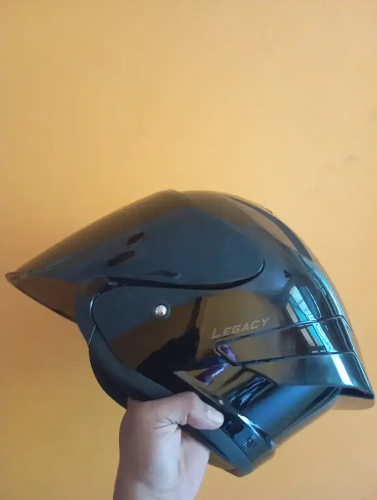 Helm Giflegasi Warna Hitam Glowsi JS Armor Warna Hijau Glowsi