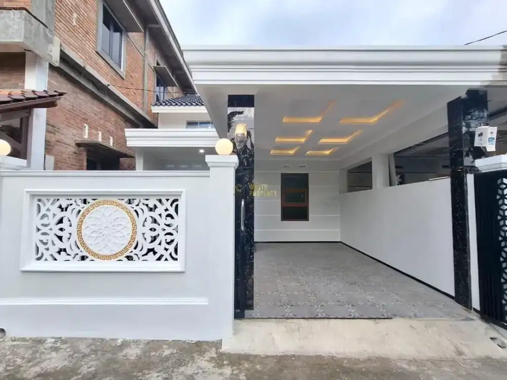 RUMAH SIAP HUNI MURAH, DEKAT JALAN RAYA, VIEW SAWAH DI SELOMARTANI, KALASAN