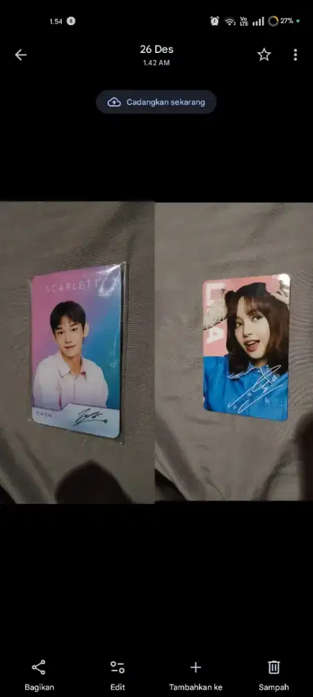 PHOTOCARD ORIGINAL BTS BLACKPINK EXO