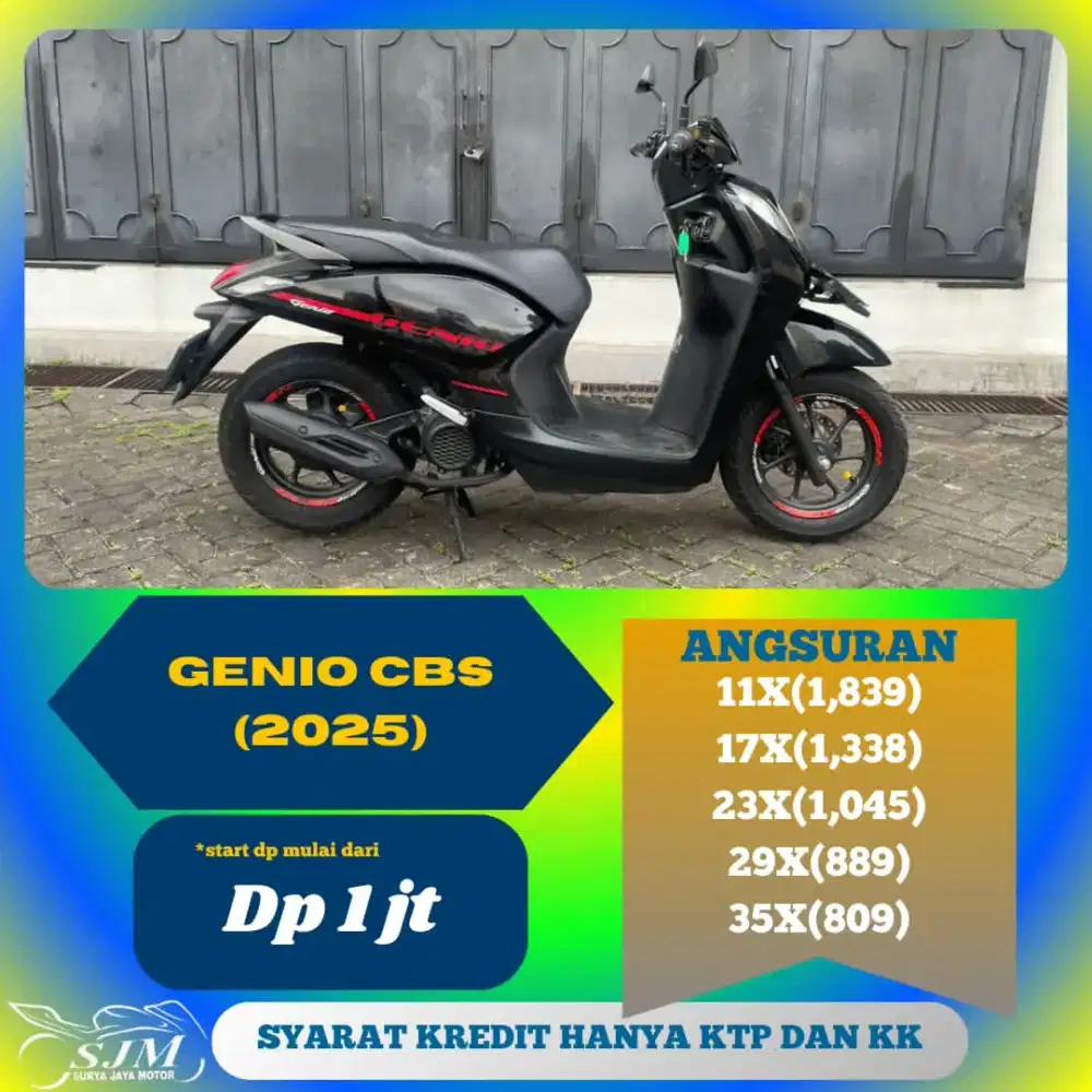 Honda Genio CBS (2025)