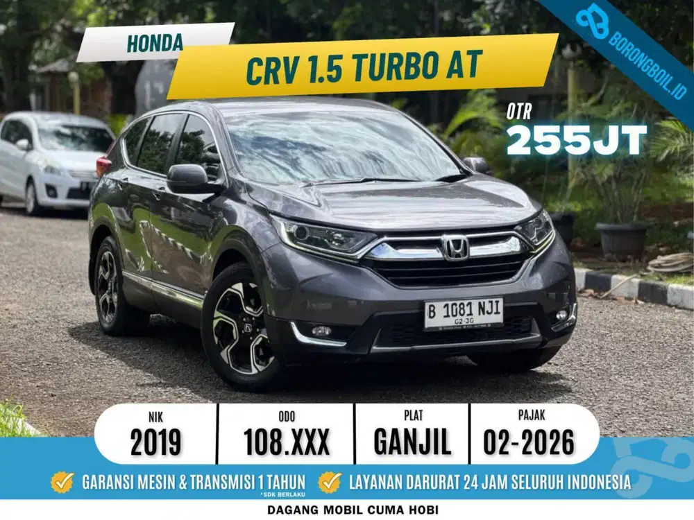 Honda Crv 1.5 Turbo Non prestige cvt 2019  Abu-Abu