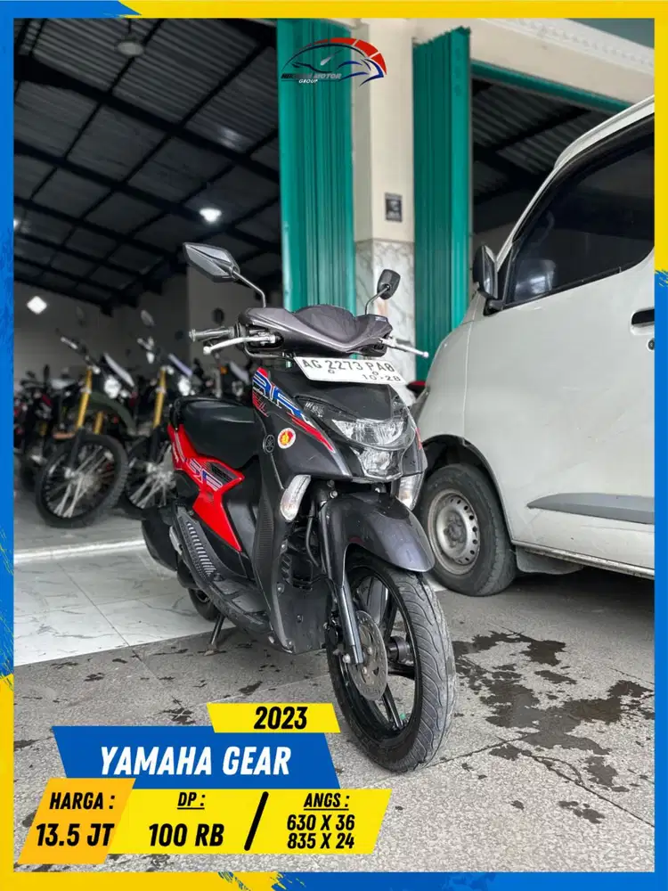 YAMAHA GEAR 2023 PLAT AG MURAH BERKUALITAS HIKMAH MOTOR KEPUH MALANG