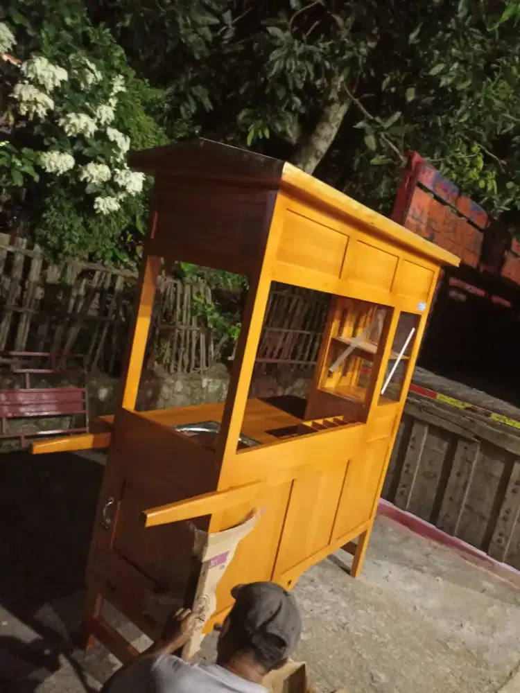 Jual Gerobak Angkringan, Bakso, Mie Ayam, Bubur, Sate, Soto, Pecel dll