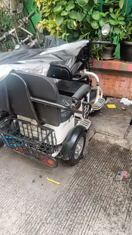 sepeda listrik roda tiga