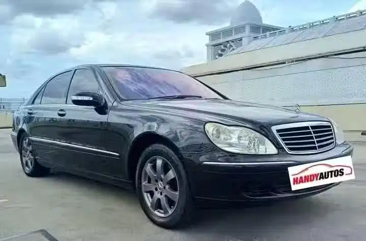 Mercedes Benz S500L Tahun 2004 Automatic Hitam metalik