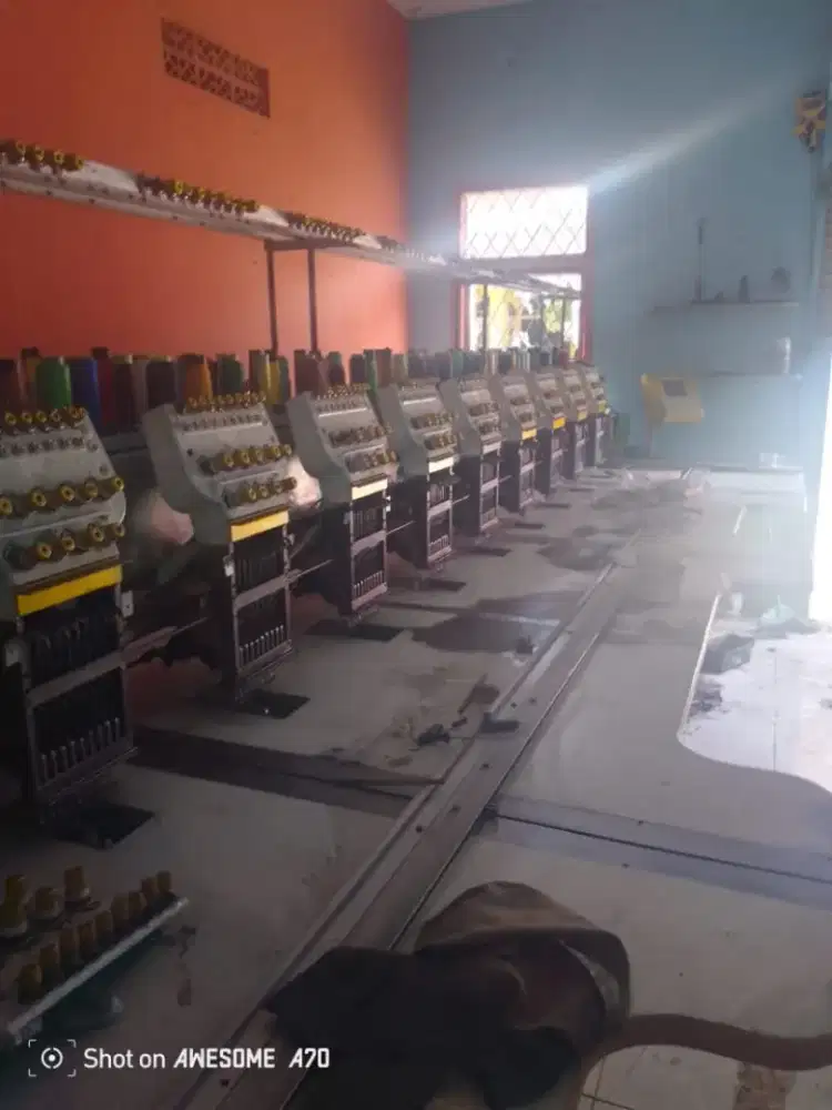 Mesin bordir 12 kepala seken Haina
