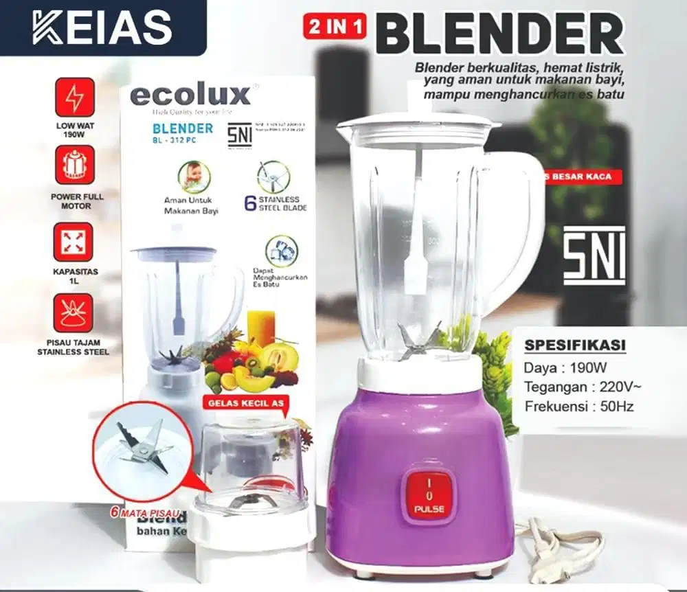 Ready Stock blender Ecolux
