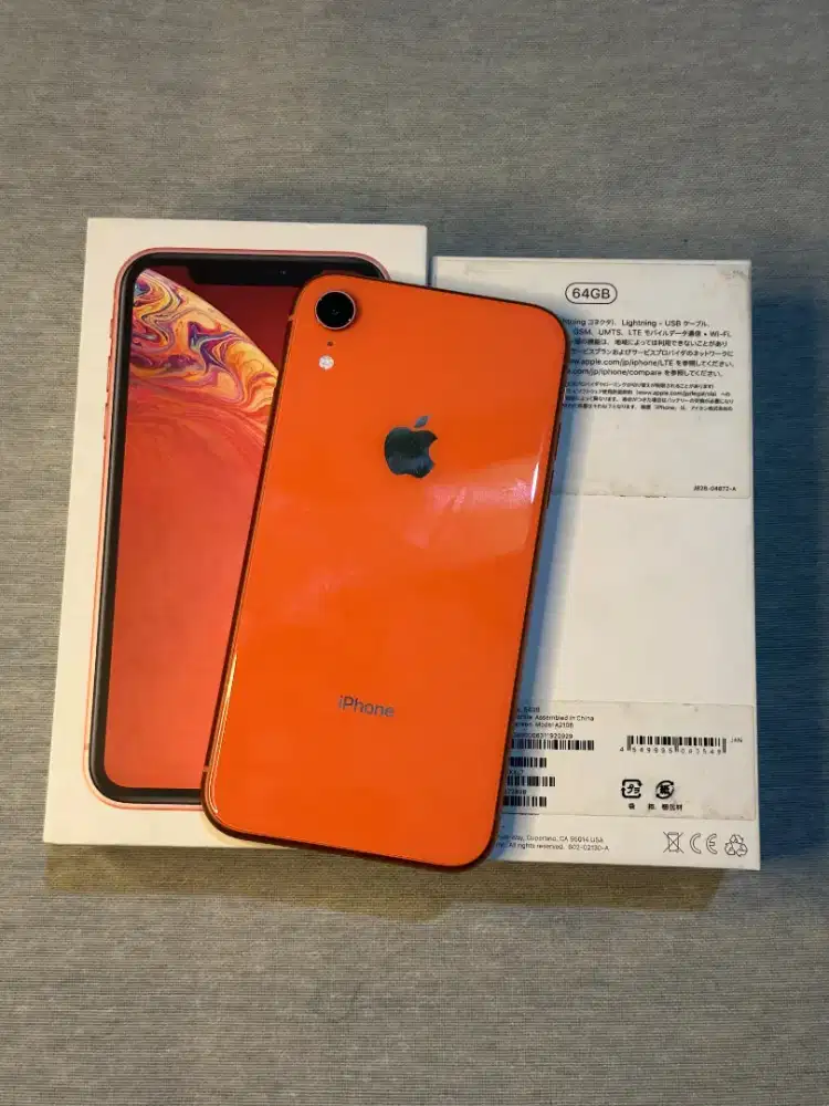 IPHONE XR CORAL 64GB BEACUKAI