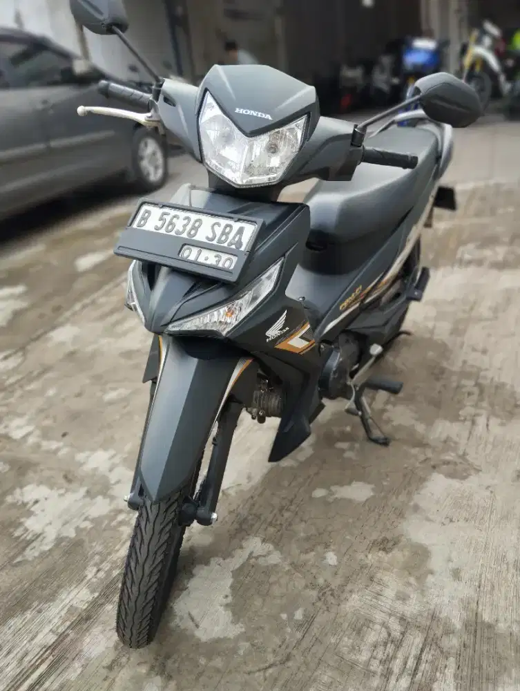 LANGKA NEW SUPRA X 125 CW FI 2024 KM 11k Cash Kredit TT Cc Tokped